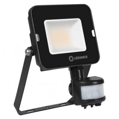 Naświetlacz LED FLOOD COMPACT SENSOR V 20W 830 SYM 100 BK 4058075575264 LEDVANCE (4058075575264)